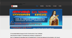 Desktop Screenshot of casadeoracao.andradas-net.com.br